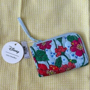 Vera Bradley Disney Floral Zip Wallet